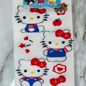 Hello Kitty White and Red Socks Adorable Accessories